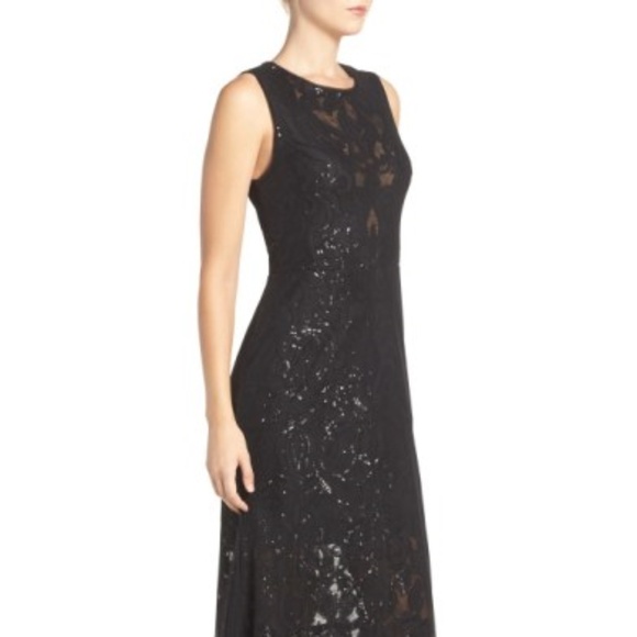 vera wang sequin dress